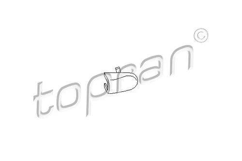 Topran 108868001  Kilit Silindir Kapağı-Delıksız (VW Golf 98-09  Passat 97-05  Polo 02-10  Seat Leon 00-10 ) ürün görseli 1
