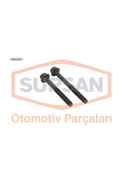 Supsan HB0001 Hb0001 Silindir Kapak Saplaması Civatası Murat 131 Slx Tempra Tipo Uno 1.6 ürün görseli 1