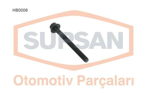 Supsan HB0006 Hb0006 Silindir Kapak Saplaması 10 Adet Palio Bravo Marea Doblo 1.6 16v Tork Motor 7758731 10x ürün görseli 1