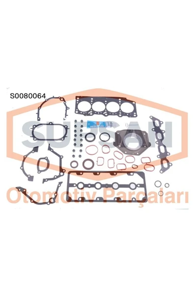 Supsan S0080064 Motor Takım Contası Kecelı Sılındır Kapaklı Palıo Grande Punto 1,2 / 1,4 16v Sta ürün görseli 1