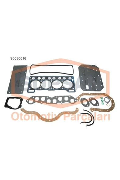 Supsan S0080016 Motor Takım Conta Renault 9 1.4 Keçesiz Silindir Kapaklı ürün görseli 1