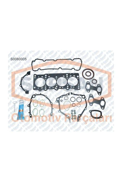 Supsan S0080005 Motor Takım Contası Full Sılındır Kapaklı Kecelı Doblo Palıo Albea Panda Punto 1 ürün görseli 1