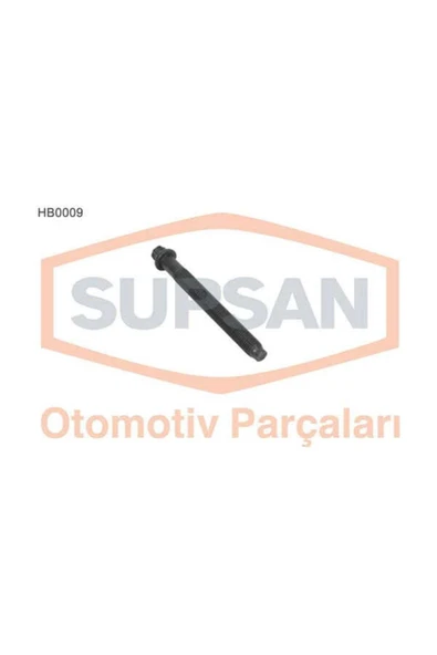 Supsan HB0009 Hb0009 Silindir Kapak Saplaması Civatası Express 1.9d Megane 2.0 Laguna 1.8 10 Adet ürün görseli 1