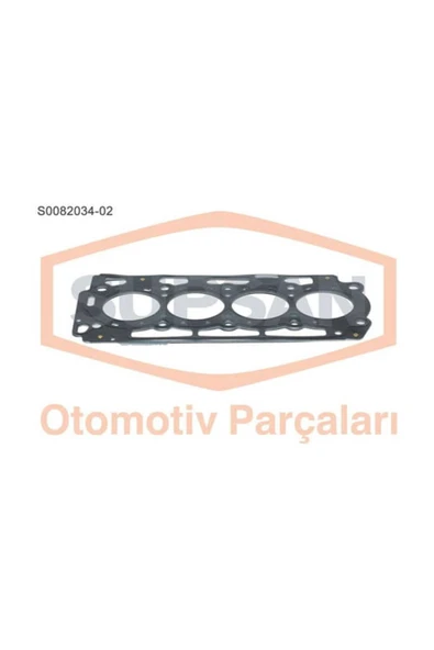 Supsan S0082034 -2 Silindir Kapak Contası 3 Delık 206 207 307 Bipper / C1 C2 C3 Nemo / Fiesta Fusion ürün görseli 1