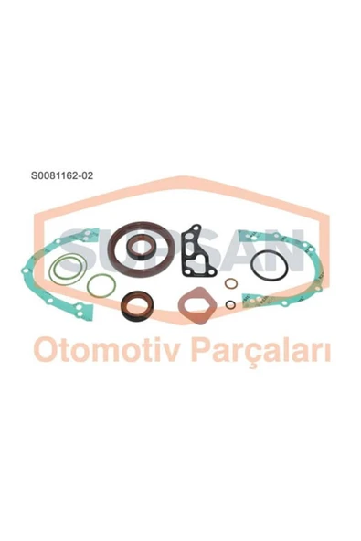 Supsan S0081162 -2 Motor Takım Conta Alt Keçeli Silindir Kapak Contalı Transporter T4 1.9D .1Xabl 7Mm ürün görseli 1