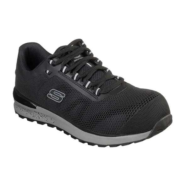 Skechers Bragoo Kompozit Burunlu Siyah S1p Rahat Spor Iş Ayakkabısı ürün görseli 1