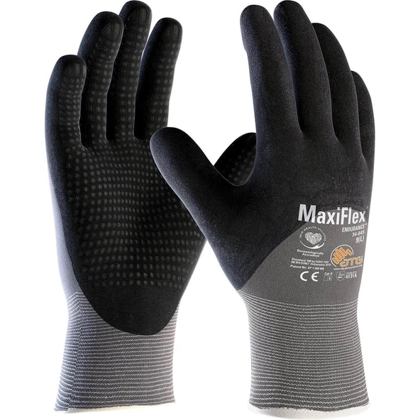 ATG MaxiFlex® Endurance™ 34-845 Dotlu Mekanik İş Eldiveni ürün görseli 1