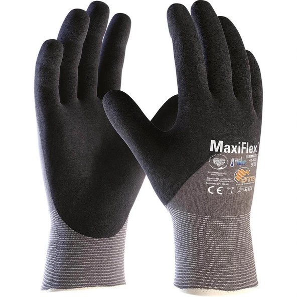 ATG MaxiFlex® Ultimate™ with AD-APT® 42-875 Mekanik İş Eldiveni ürün görseli 1