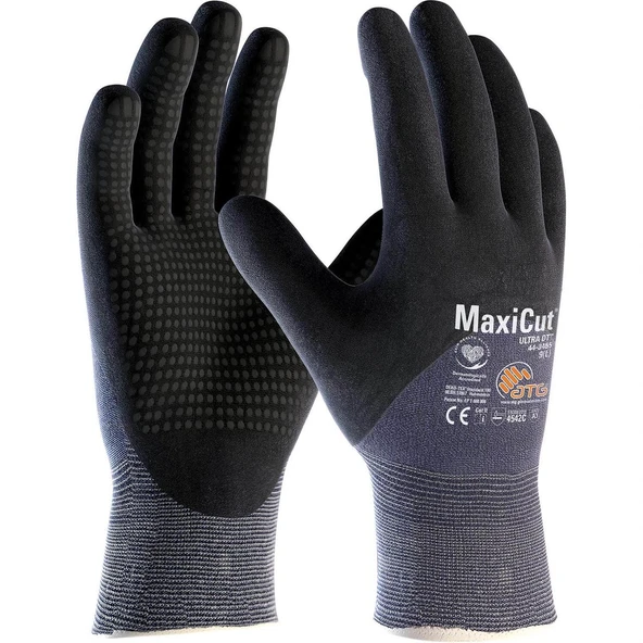 ATG MaxiCut® Ultra DT™ 44-3455 Yüksek Kesilme Dirençli Dotlu İş Eldiveni ürün görseli 1