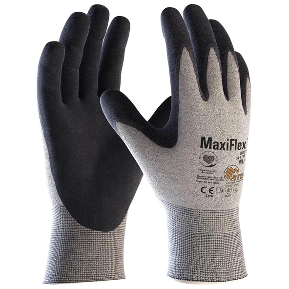 ATG MaxiFlex® Elite™ 34-774B Antistatik Sadece 14 Gram Ağırlığında En İnce İş Eldiveni ürün görseli 1