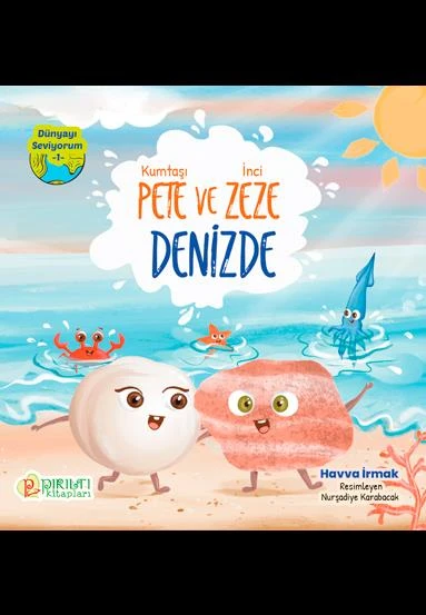 Kumtaşı Pete ve İnci Zeze Denizde - Havva İrmak ürün görseli 1