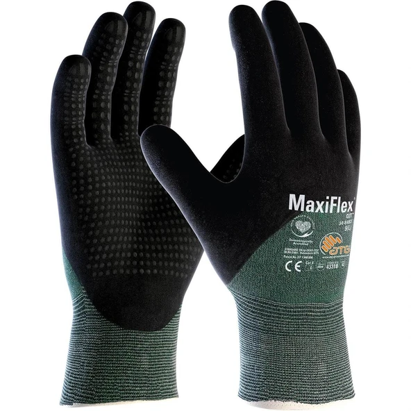 ATG MaxiFlex® Cut™ 34-8453 Kesilme Dirençli Dotlu En İnce İş Eldiveni ürün görseli 1