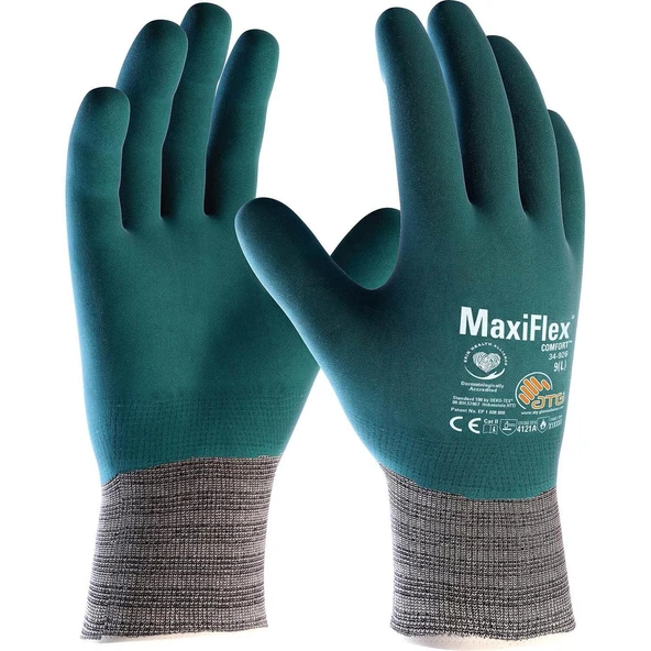 ATG MaxiFlex® Comfort™ 34-926 İç Astarı Pamuklu Ekstra Yalıtımlı İş Eldiveni ürün görseli 1