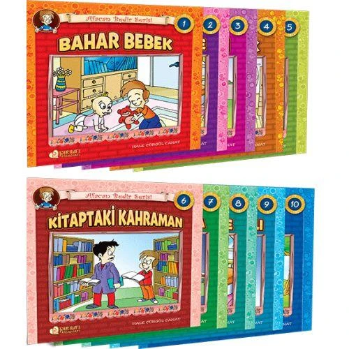 Afacan Bedir Serisi (10 Kitap Set) - Hale Cürgül Canat ürün görseli 1