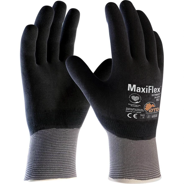 ATG MaxiFlex® Ultimate™ 34-876 Mekanik, Montaj İş Eldiveni ürün görseli 1