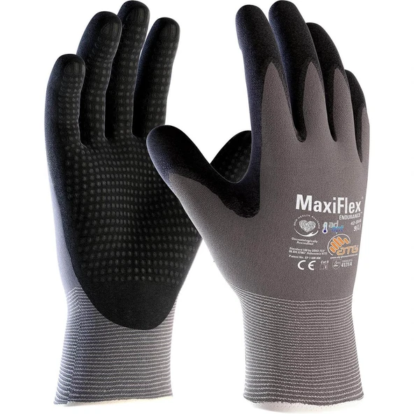 ATG MaxiFlex Endurance with AD-APT 42-844 Dotlu Mekanik İş Eldiveni ürün görseli 1