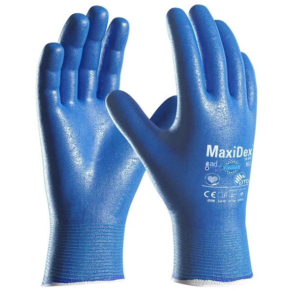 ATG MaxiDex® 19-007 Hibrit Hijyenik İş Eldiveni ürün görseli 1