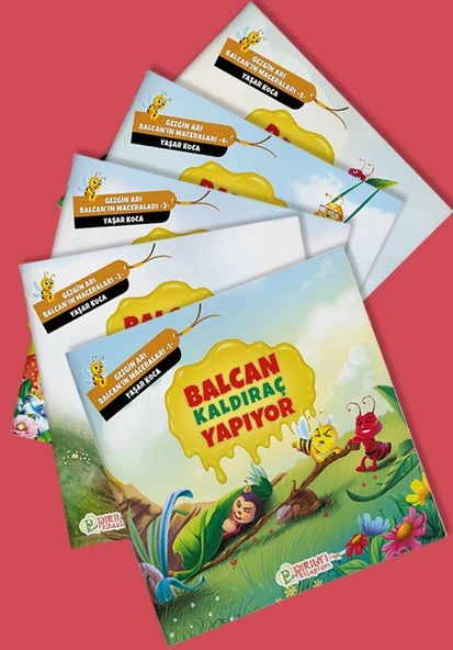Gezgin Arı Balcan'ın Maceraları (5 Cilt) - Yaşar Koca ürün görseli 1