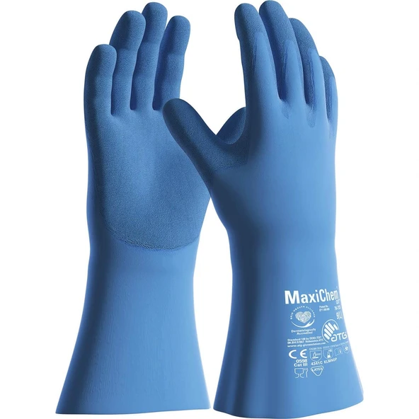 ATG MaxiChem® Cut™ with TRItech™ 76-733 Kesilme Dirençli Kimyasal İş Eldiveni ürün görseli 1
