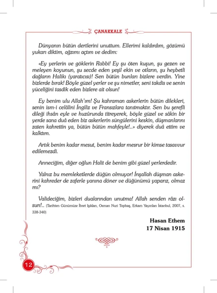 Çanakkale Bir Vatan Destanı - Harun Kırkıl - Resim 6