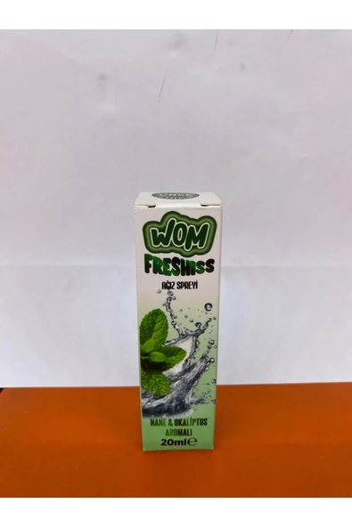 wom Fresh Ağız Spreyi Naneli 20 ml ürün görseli 1