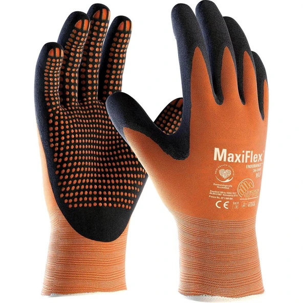 ATG MaxiFlex® Endurance™ 34-848 Dotlu Mekanik İş Eldiveni ürün görseli 1