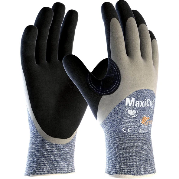 ATG MaxiCut® Oil™ 34-505 Yağlı ve Islak Ortamlar  İçin Kesilme Dirençli İş Eldiveni ürün görseli 1