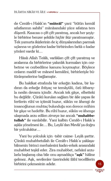 Huzurlu Aile Yuvası - Osman Nuri Topbaş - Resim 6