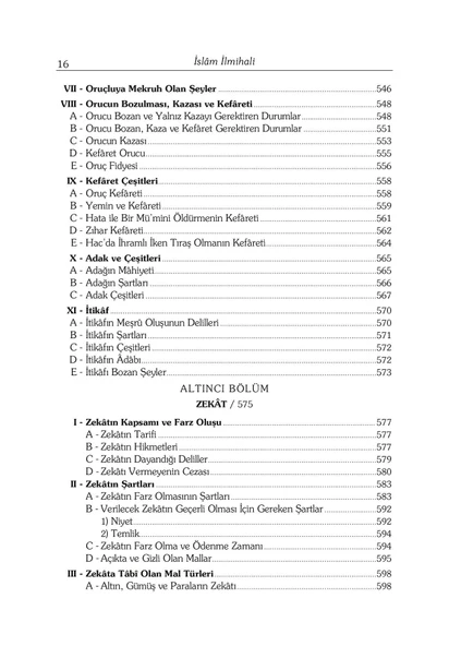 İslam İlmihali - Prof. Dr. Hamdi Döndüren - Resim 11