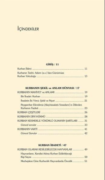 Kurban İbadeti - Dr. Recep Özdirek - Resim 2