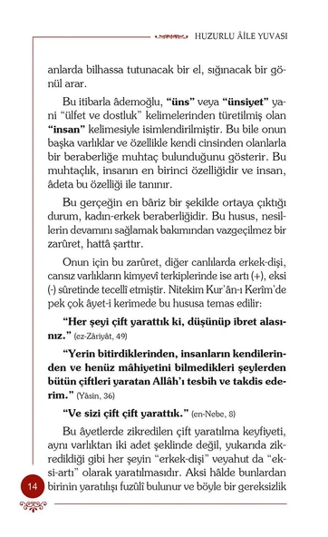 Huzurlu Aile Yuvası - Osman Nuri Topbaş - Resim 5