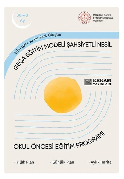 Geça Eğitim Modeli Şahsiyetli Nesil - Okul Öncesi Eğitim Programı (36-48 Ay) ürün görseli 1