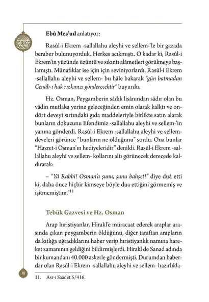 Hazreti Osman Zinnureyn - Mahmud Sami Ramazanoğlu - Resim 6