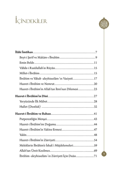 Hazreti İbrahim Aleyhisselam - Mahmud Sami Ramazanoğlu - Resim 2