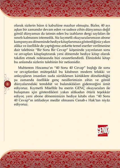 40 Soru 40 Cevap - Osman Nuri Topbaş - Resim 5