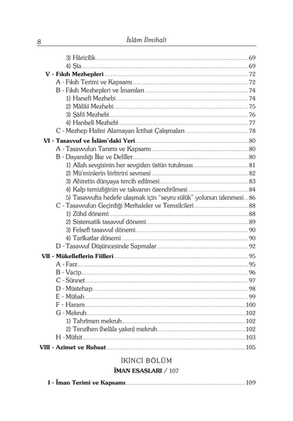 İslam İlmihali - Prof. Dr. Hamdi Döndüren - Resim 3