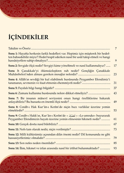 40 Soru 40 Cevap - Osman Nuri Topbaş - Resim 3