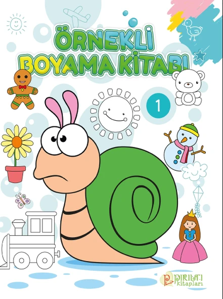 Örnekli Boyama Kitabı - 1 ürün görseli 1