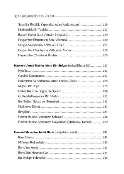 Müminlerin Anneleri - Halime Demireşik - Resim 7