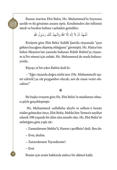 Hazreti Ebu Bekir Sıddık - Mahmud Sami Ramazanoğlu - Resim 7