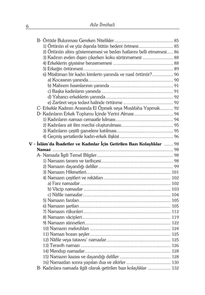 Aile İlmihali - Prof. Dr. Hamdi Döndüren - Resim 3