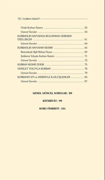 Kurban İbadeti - Dr. Recep Özdirek - Resim 3
