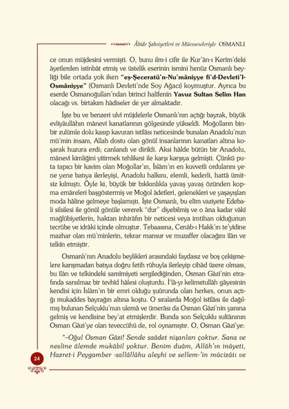 Osmanlı - Osman Nuri Topbaş - Resim 7