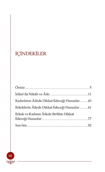Huzurlu Aile Yuvası - Osman Nuri Topbaş - Resim 2