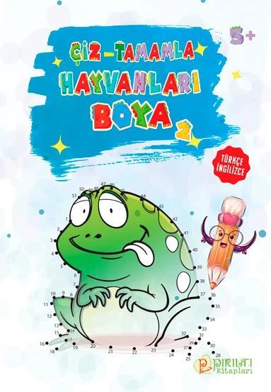 Çiz Tamamla Hayvanları Boya - 2 - Şaban Muslu ürün görseli 1