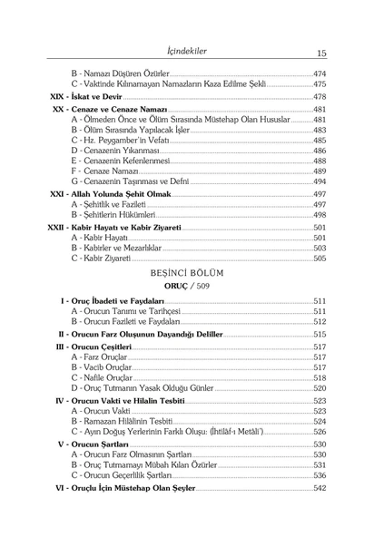 İslam İlmihali - Prof. Dr. Hamdi Döndüren - Resim 10
