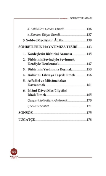 Sohbet ve Adabı - Osman Nuri Topbaş - Resim 4