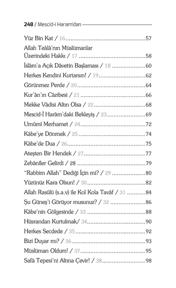 Mescid-i Haram'dan 111 Hatıra - Doç. Dr. Murat Kaya - Resim 3