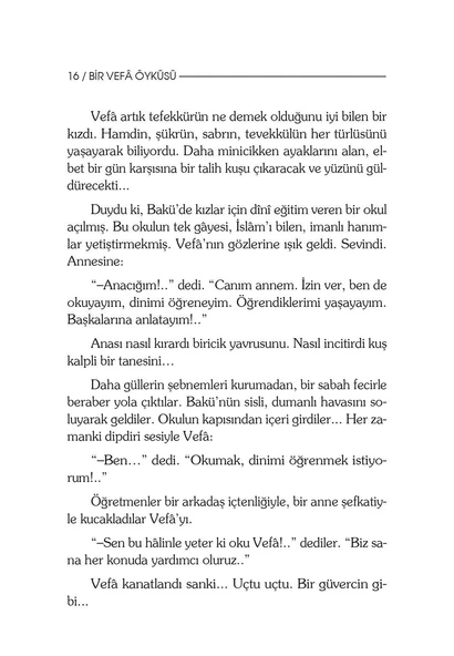Bir Vefa Öyküsü - Şefika Kaya Meriç - Resim 7