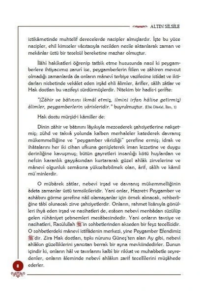 Altın Silsile (Ciltli) - Osman Nuri Topbaş - Resim 2